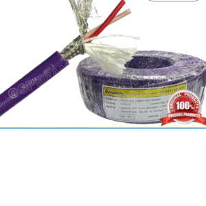 Low noise microphone wire
