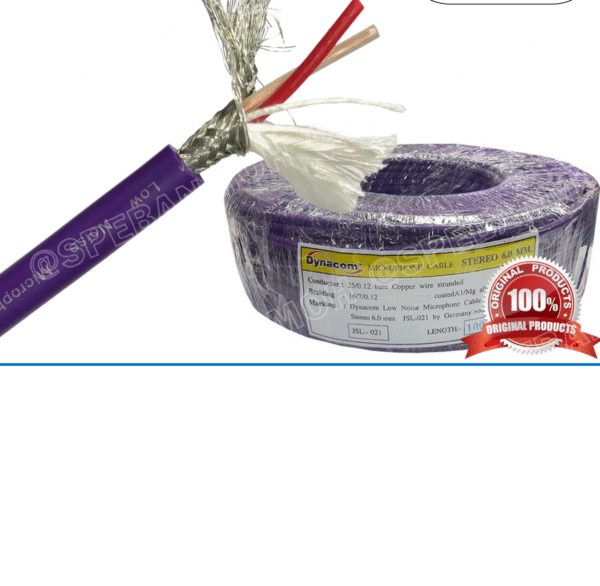 Low noise microphone wire