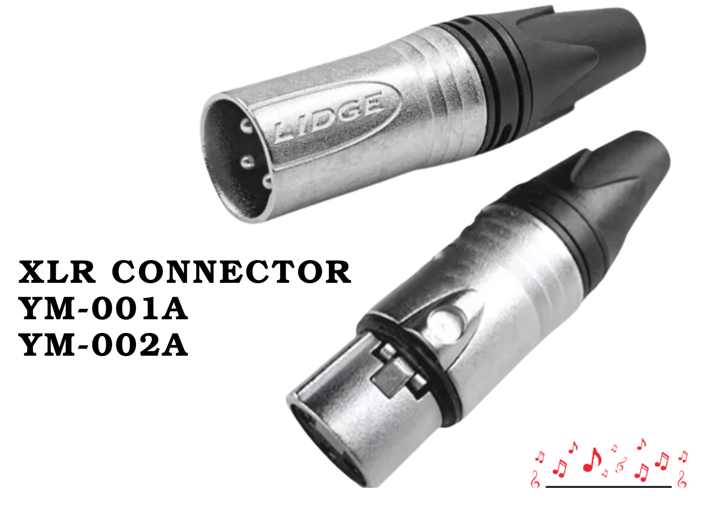 Lidge XLR Audio connectors (Female)